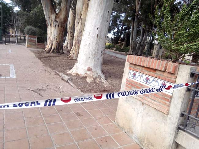 El parque municipal estuvo cerrado al público