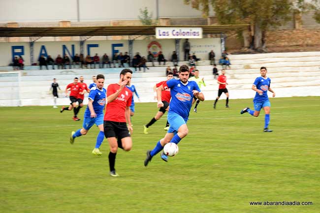 Javi Yelo en una de sus galopadas