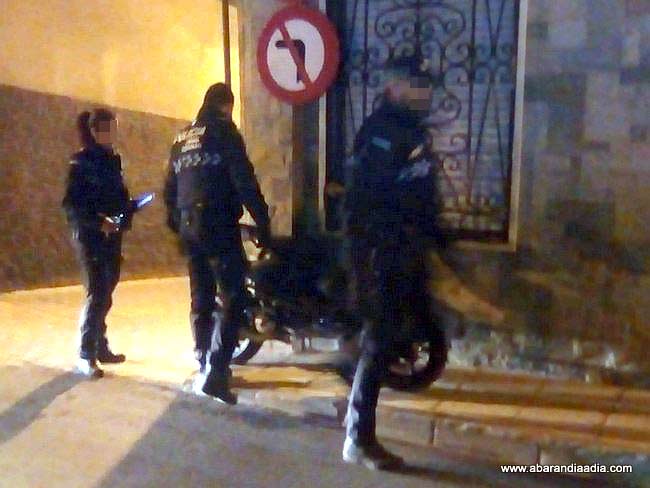 Agentes de la Policía Local localizaron la moto