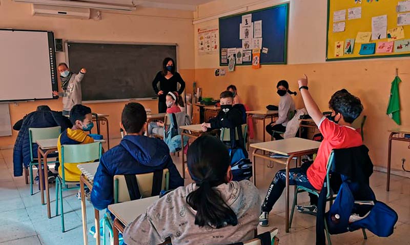 Actividad en el CEIP Virgen del Oro