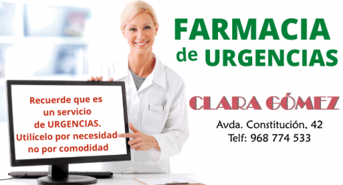 Farmacia de Urgencias en Abarán