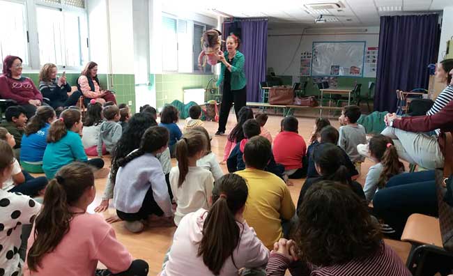 Cuentacuentos en el CEIP San José Artesano
