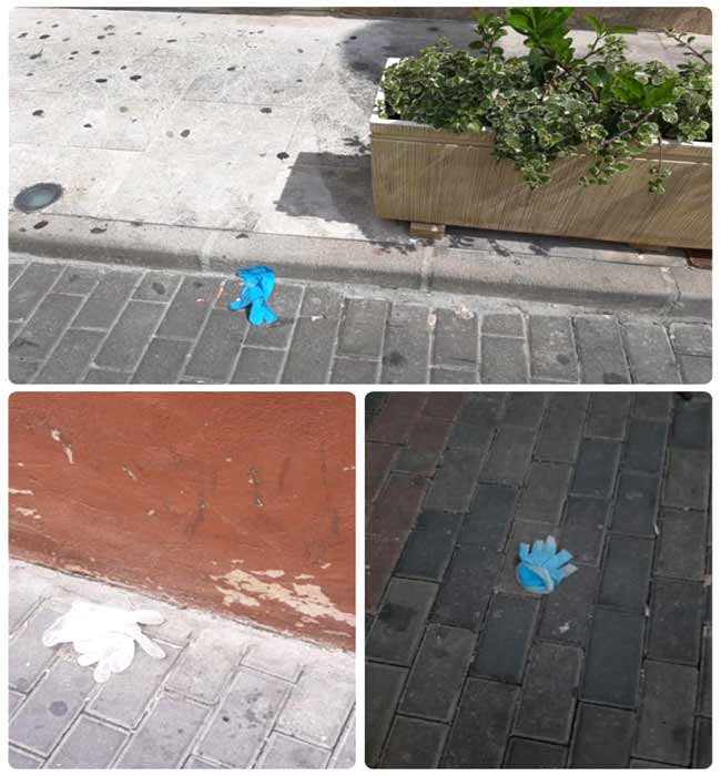 Imágenes tomadas en distintos puntos del municipio