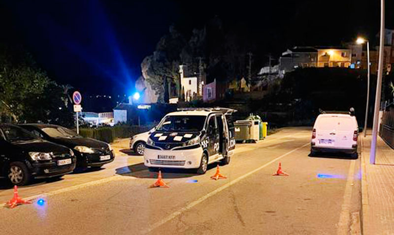 Vehículo de la Policía Local de Abarán