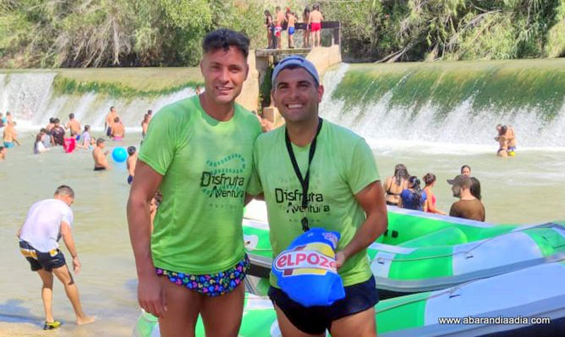 Juanjo con Álvaro, al que une una gran amistad