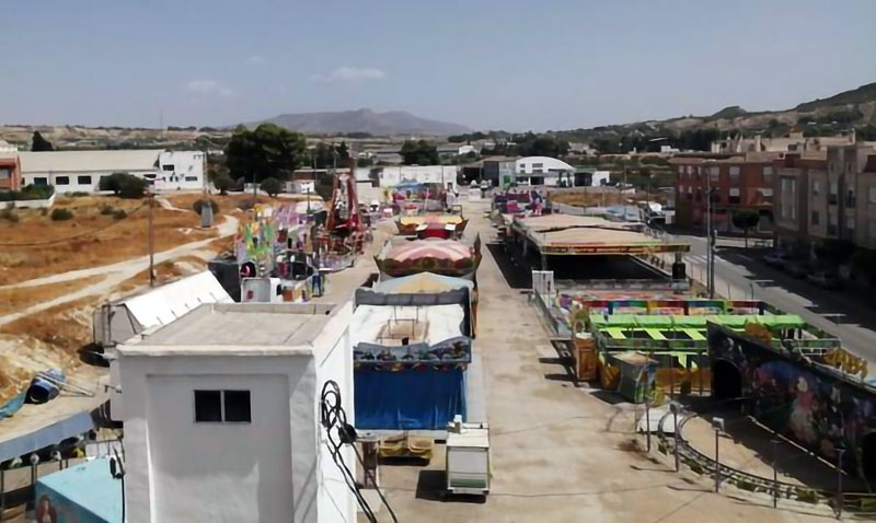 Recinto Ferial de Cieza donde ocurrieron los hechos