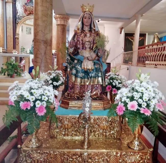 La patrona esperando su traslado