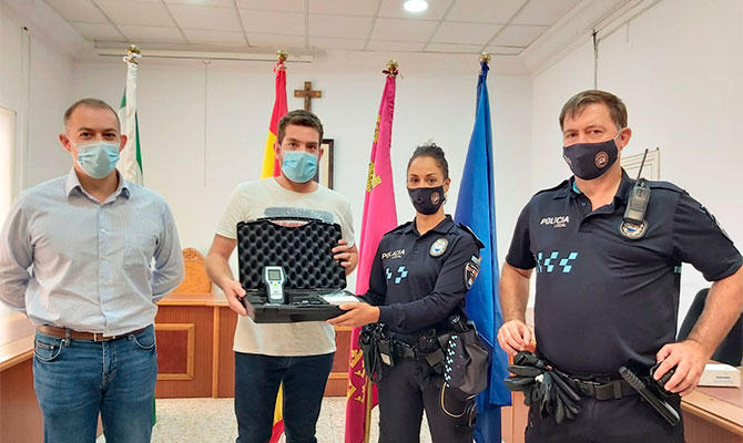 Nuevo alcoholímetro para la Policía Local