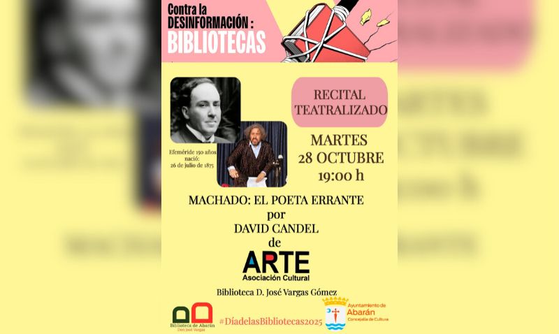 Abarán rinde homenaje a Antonio Machado con un recital teatral