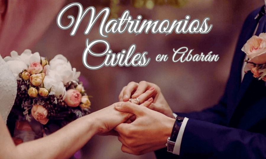 El Ayuntamiento de Abarán elimina la tasa de pago por contraer matrimonio por lo civil