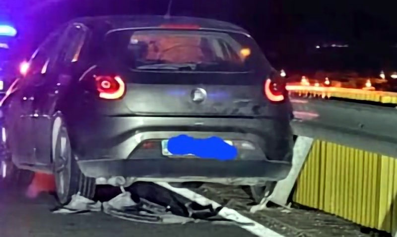 Turismo en el que viajaban los delincuentes