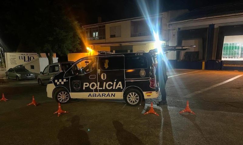 Controles en Abarán: dos conductores dan positivo en alcohol y drogas