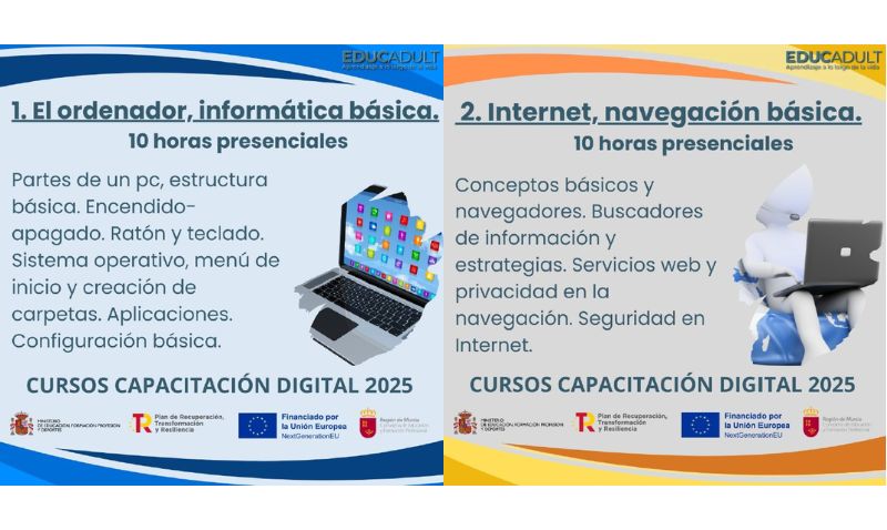 El IES Villa de Abarán ofrece nuevos cursos gratuitos para reducir la brecha digital