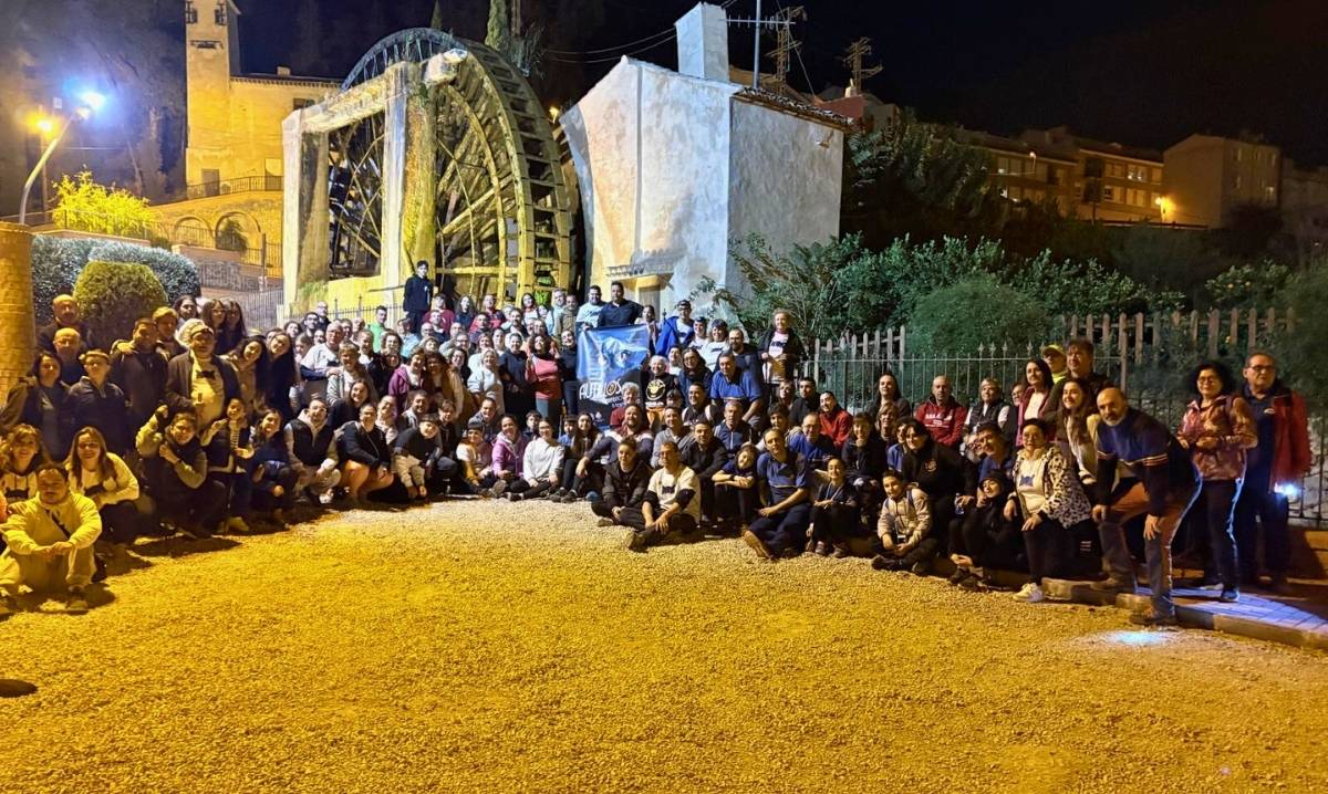 Gran acogida a la marcha nocturna ‘Autillos’ conmemorativa por su 25º aniversario