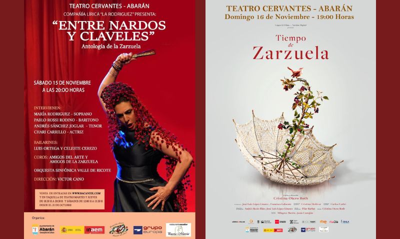 Fin de semana de zarzuela en el Teatro Cervantes de Abarán