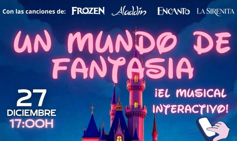 El Teatro Cervantes se llena de magia con el musical interactivo 'Un mundo de fantasía'