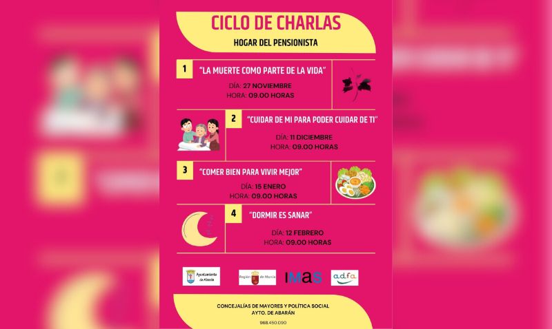 Abarán pone en marcha un ciclo de charlas para promover el bienestar de los mayores