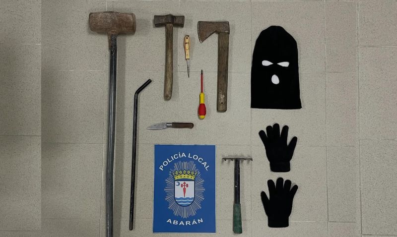 Desarticulado en Abarán un presunto grupo dedicado a robos en casas de campo