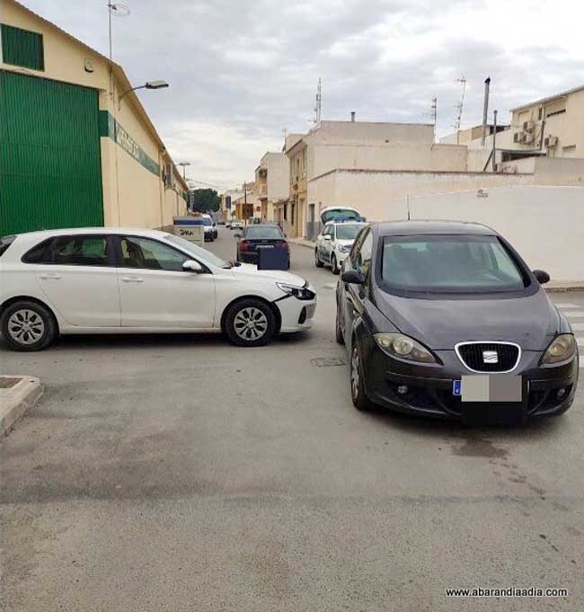 Accidente en Hoya del Campo