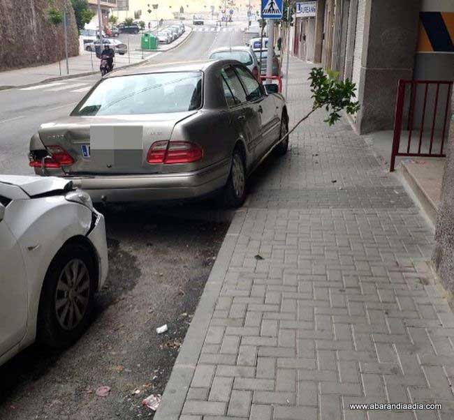 Accidente en avenida de la Estación