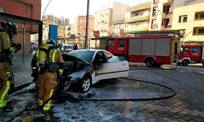 Imagen cedida por bomberos del CEIS