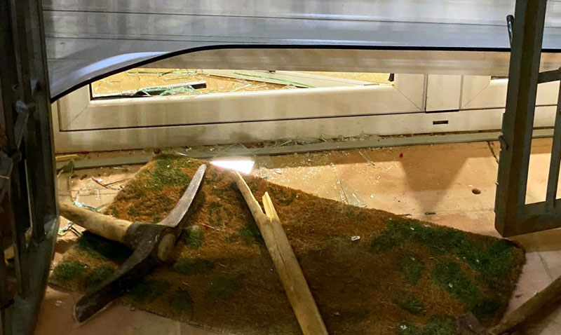 Imagen tomada en el último de los robos