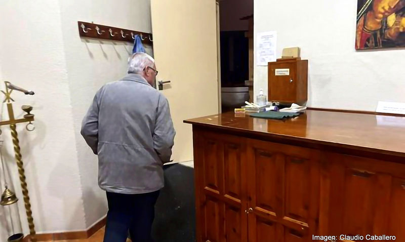 Sacristía de la iglesia de San José Obrero de Cieza