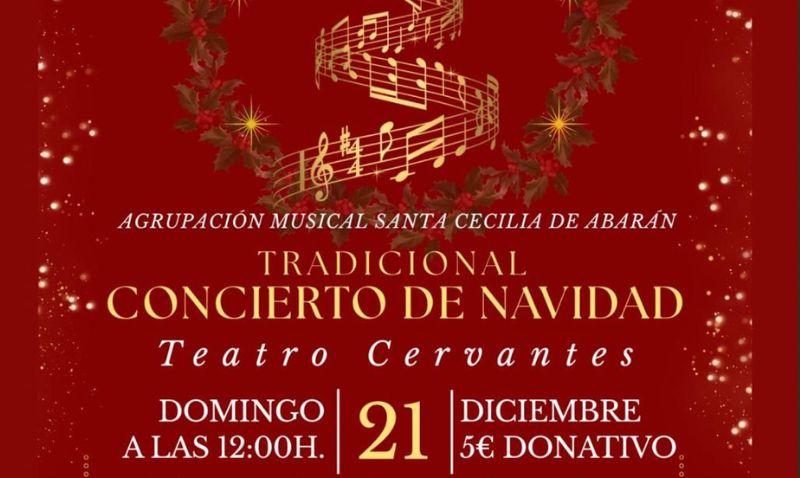 La Agrupación Musical Santa Cecilia llenará de espíritu navideño el Teatro Cervantes