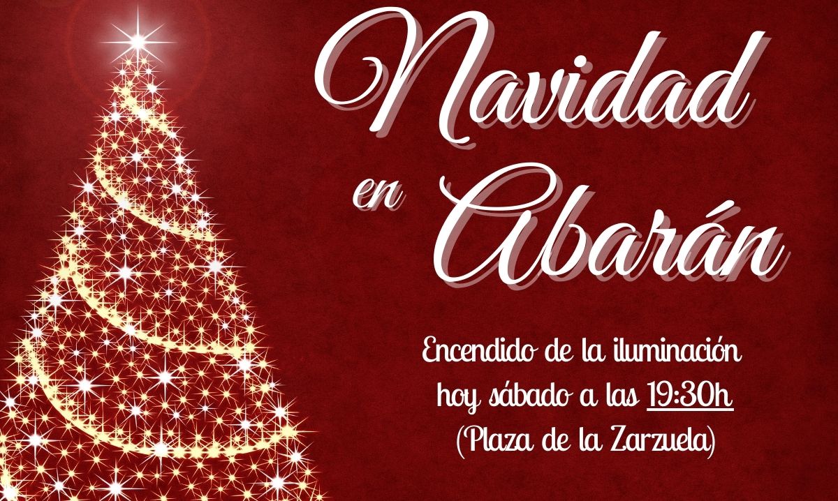 El encendido de la iluminación navideña de esta tarde en Abarán se retrasa a las 19:30h