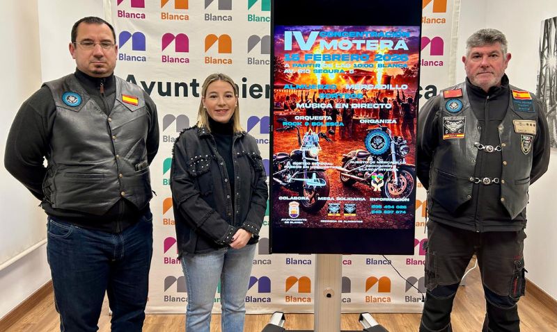 Más de mil moteros se darán cita en Blanca en la IV concentración del club Peña Negra