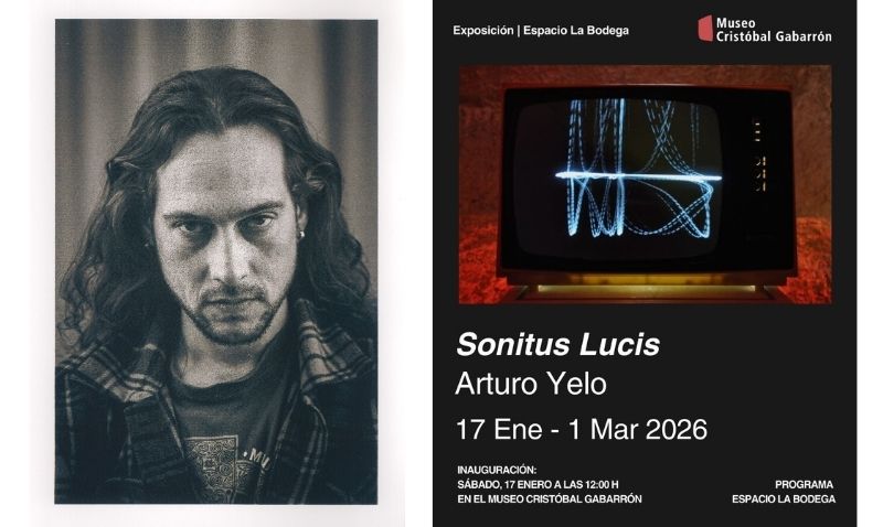 La luz se convierte en sonido en la nueva instalación del abaranero Arturo Yelo