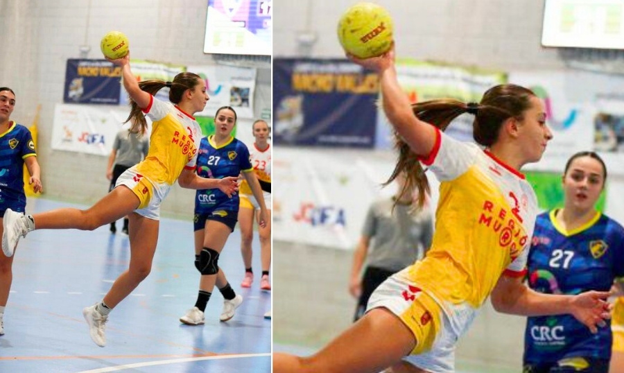 Daniela Morote convocada por la Federación Española de Balonmano para las Jornadas de Tecnificación que tendrán lugar en Granada