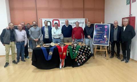 Imagen del acto de presentación de este II Encuentro Nacional de Tunas