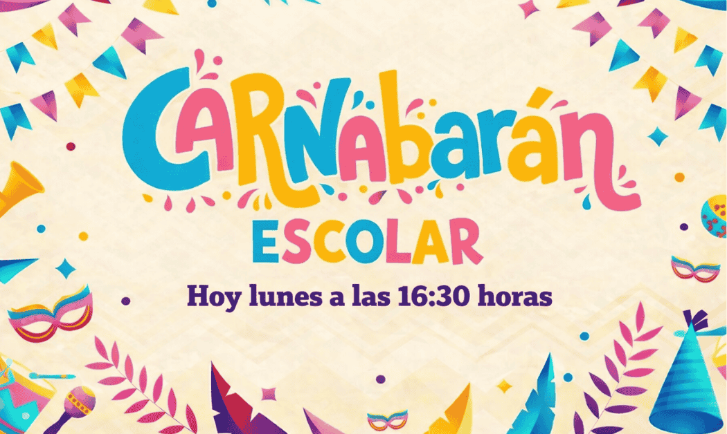 El Carnaval escolar sacará a la calle esta tarde todo el colorido de esta divertida fiesta