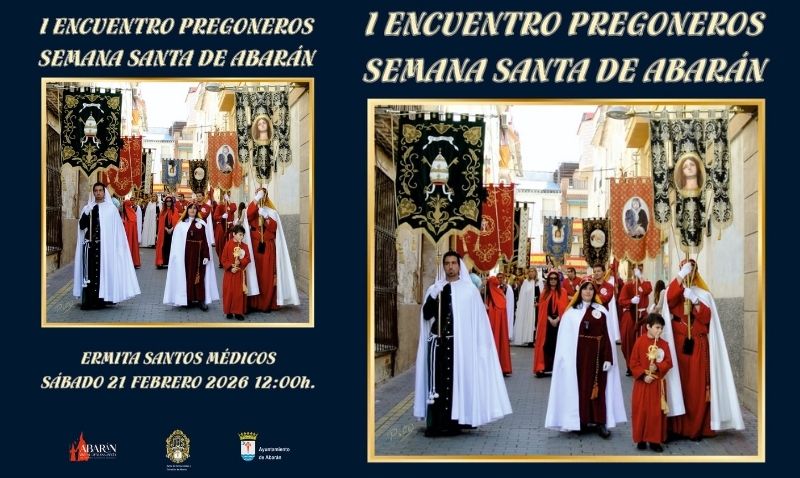 Este sábado se celebrará el 'I Encuentro de Pregoneros de Semana Santa de Abarán'