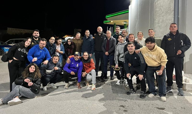 El Cristo de la Humildad y Paciencia celebra la tradicional noche del Reventón