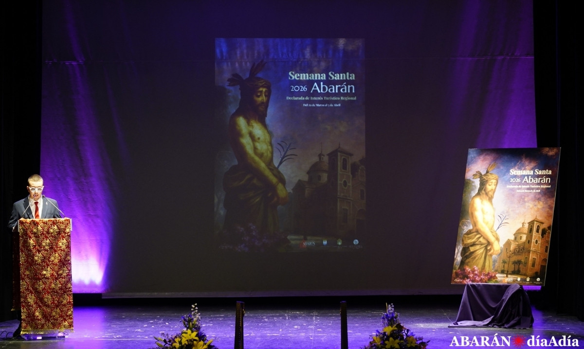Abarán ya tiene cartel para su Semana Santa 2026, obra de Diego Herrera Barqueros