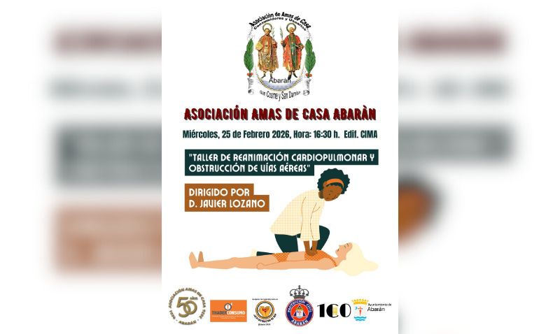 Las amas de casa de Abarán se forman en reanimación y contra atragantamientos