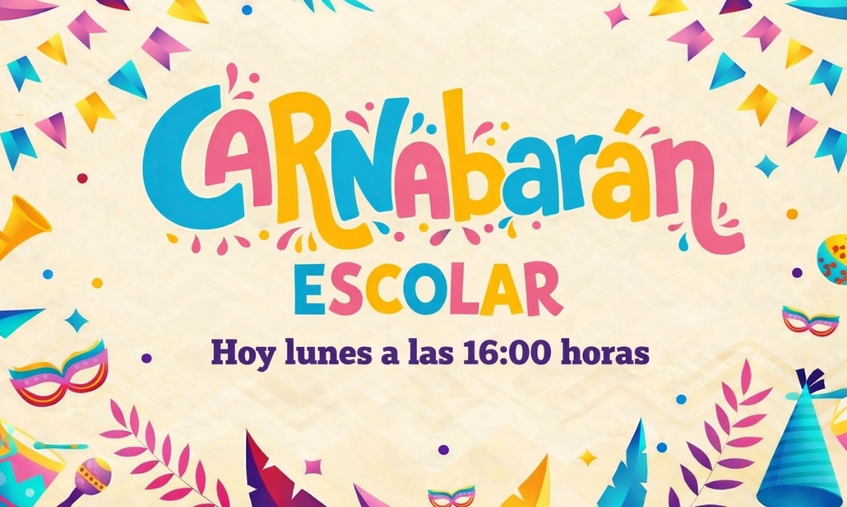 El Carnaval escolar sacará a la calle esta tarde todo el colorido de esta divertida fiesta