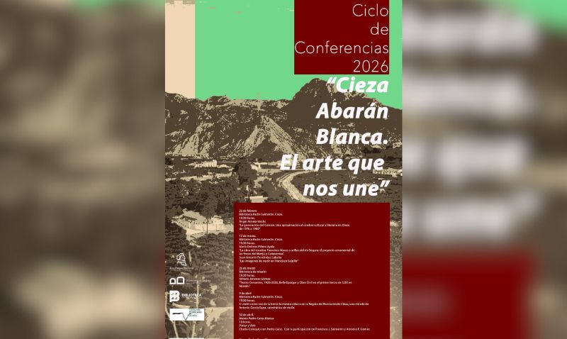 Abarán acogerá una conferencia sobre el Teatro Cervantes el 26 de marzo