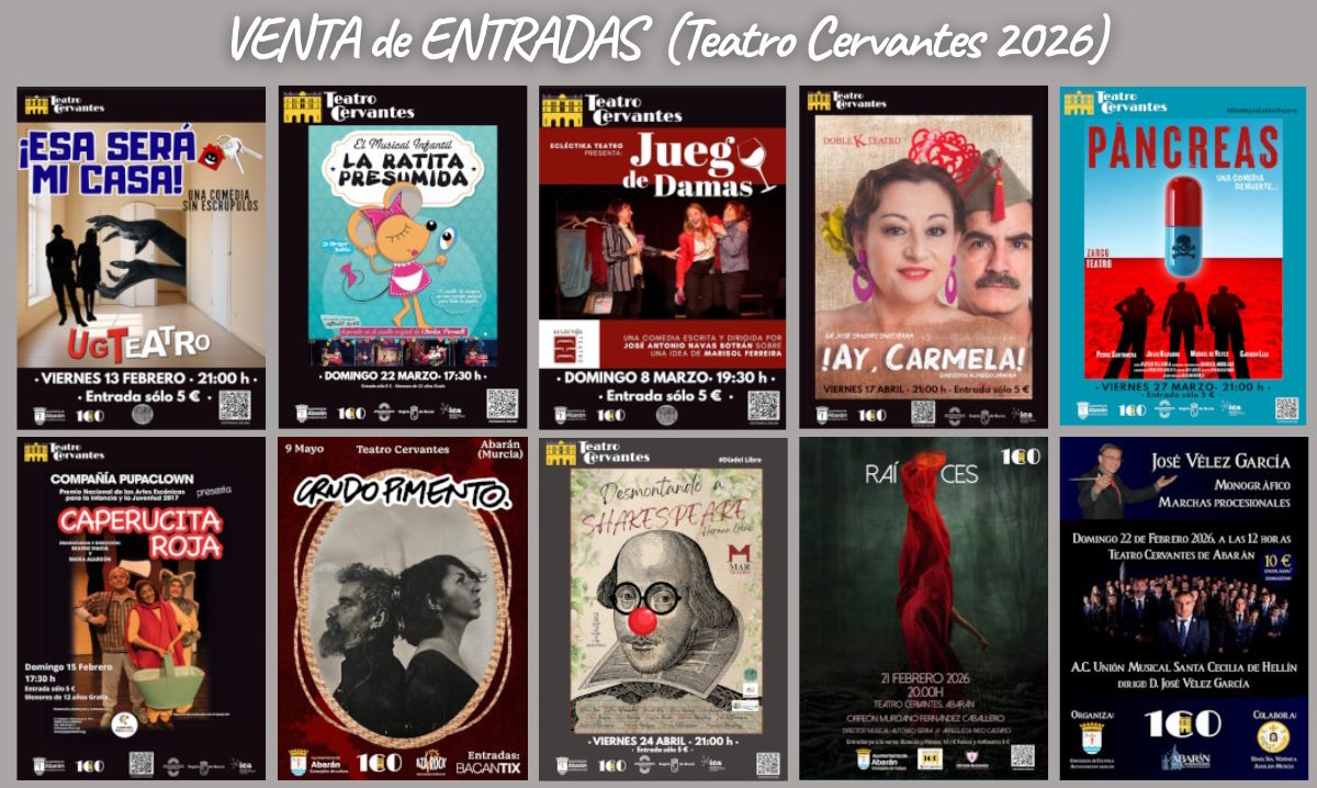 Ya a la venta las entradas para los actos del Cervantenario en el Teatro Cervantes