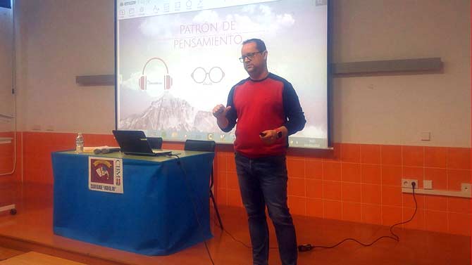 Pedro Peinado en su intervención