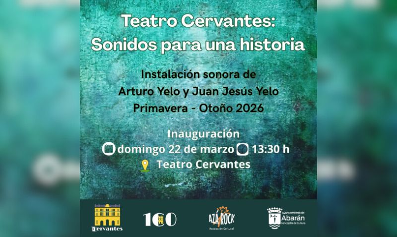 El Teatro Cervantes estrena la instalación sonora 