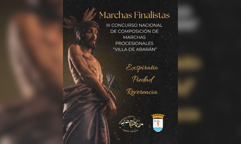 El Cervantes acogerá la final del III Concurso de Marchas Procesionales “Villa de Abarán”