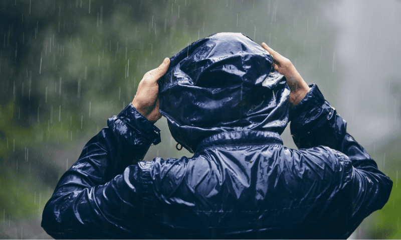 La tromba de agua de este viernes por la tarde dejó cerca de 60 mm en Abarán