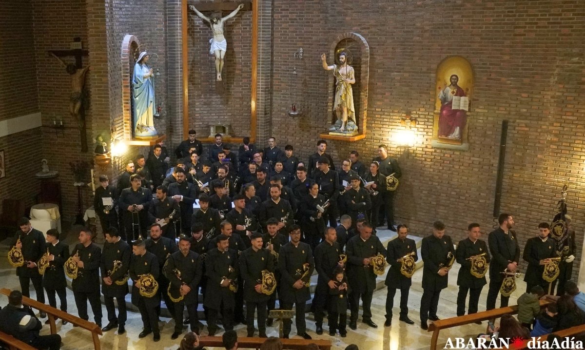 La Banda de TT y CC Ecce Homo ofreció su tradicional concierto de Cuaresma