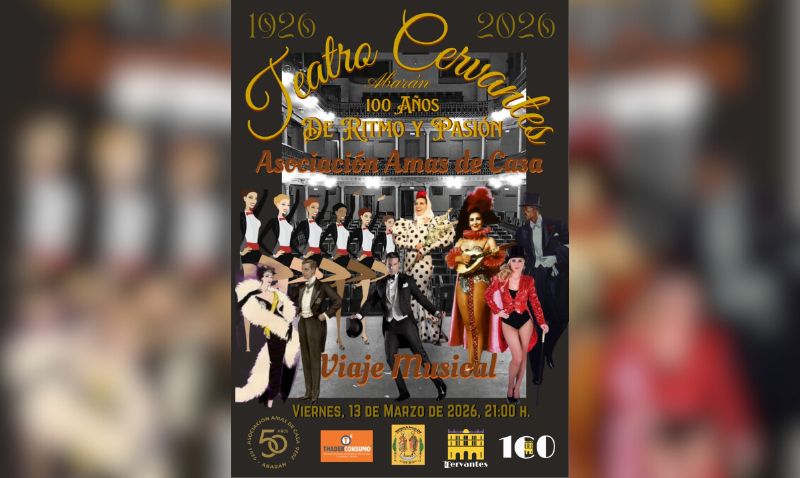 Las Amas de Casa de Abarán se suman al Cervantenario con un 'Viaje Musical'