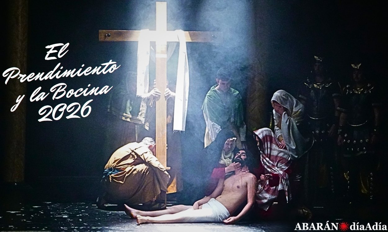 Representación en Abarán del Auto Sacramental 'El Prendimiento y la bocina'