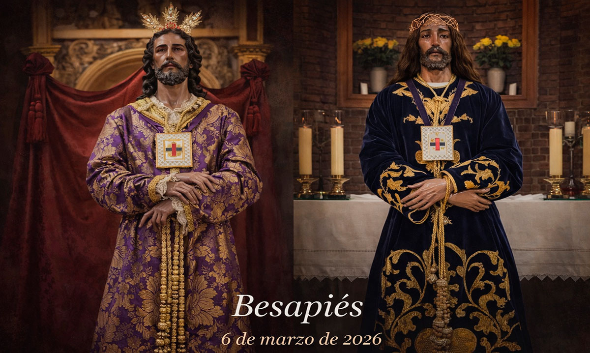 Este viernes tiene lugar el Besapié al Cristo de Medinaceli y al Cristo del Rescate