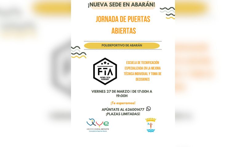Jornadas de puertas abierta de presentación de la FTA el próximo viernes